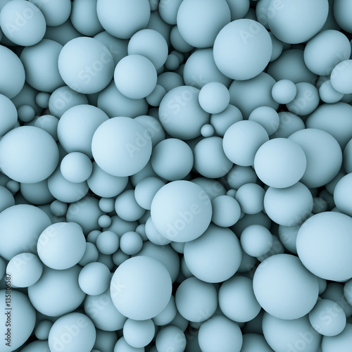 Abstract background from spherical cells