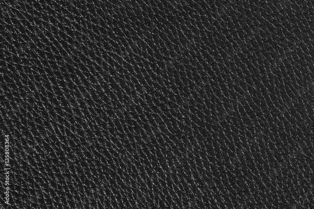 Black bright leather texture on macro. Black bright leather texture on macro.