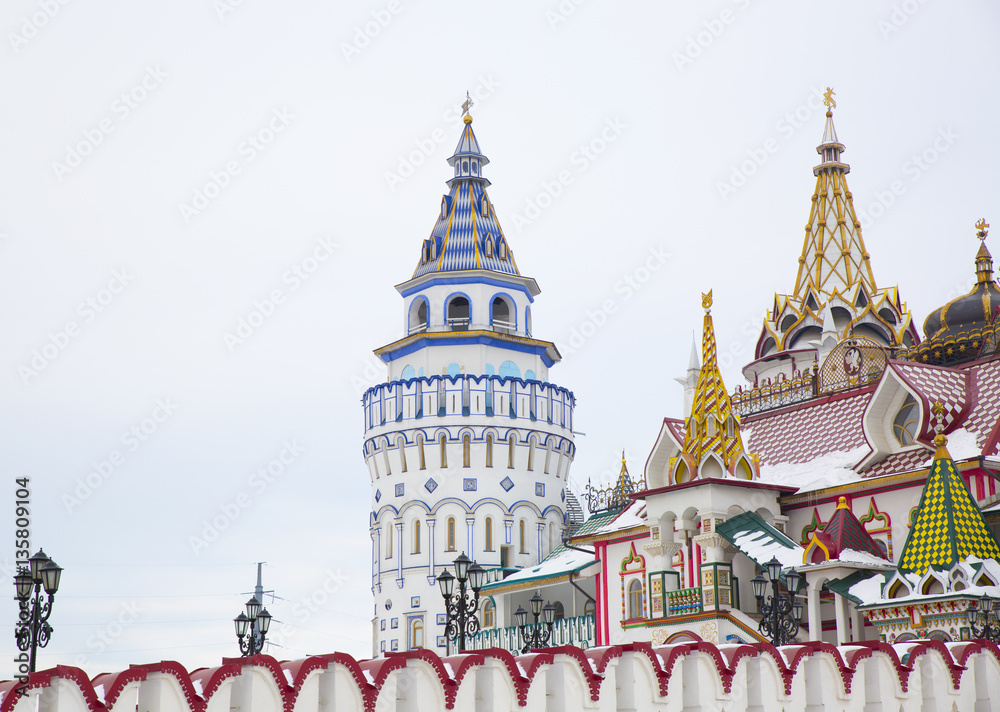 Obraz premium Izmailovo Kremlin tower in Moscow