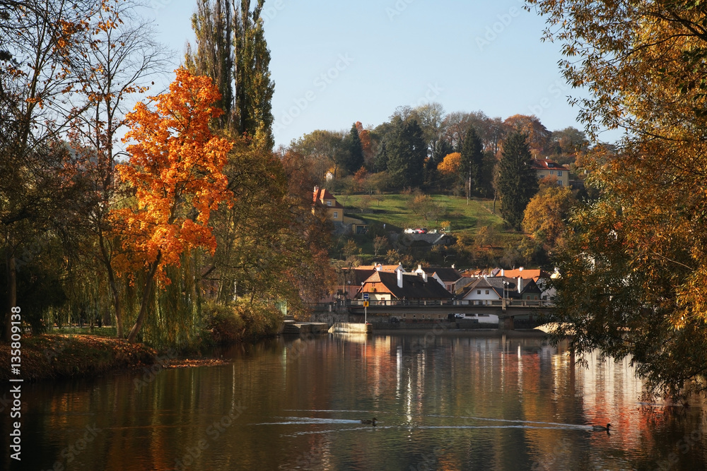 View of Cesky Krumlov. Czech republic