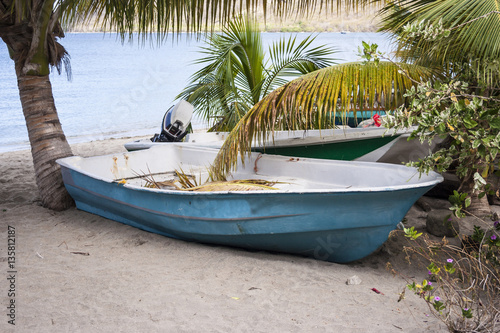 Fishing boat in Martinique.