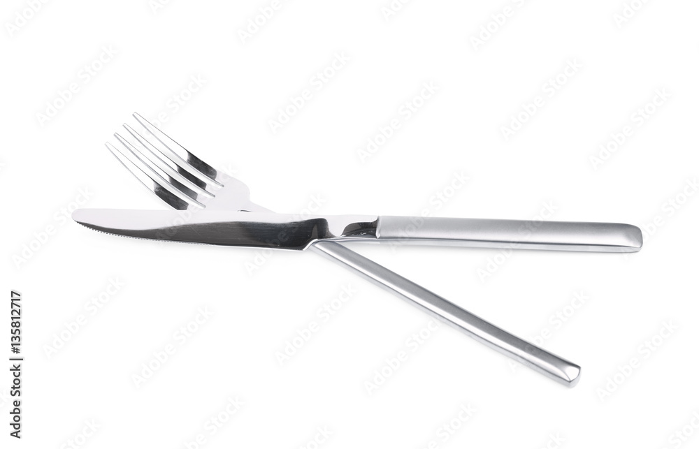 Dinner knife and fork composition Dinner knife and fork composition