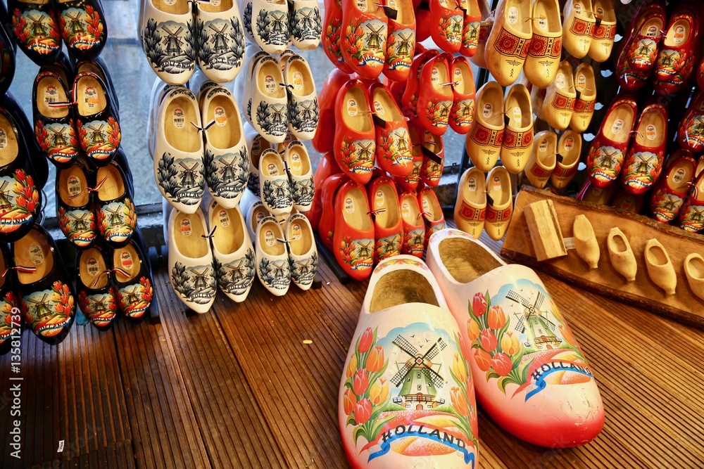 Obraz premium オランダ 木靴