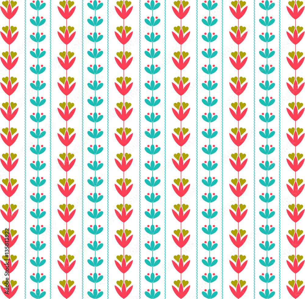 Floral patterned design Floral patterned design