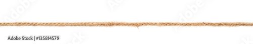 Line of a linen rope string photo