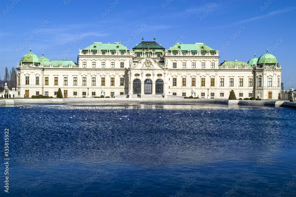 Upper Belvedere castle Vienna, Austria, Vienna, 3. district, Bel