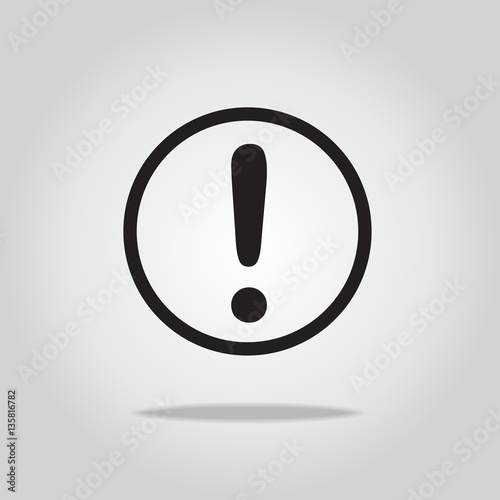 danger warning icon,vector illustration