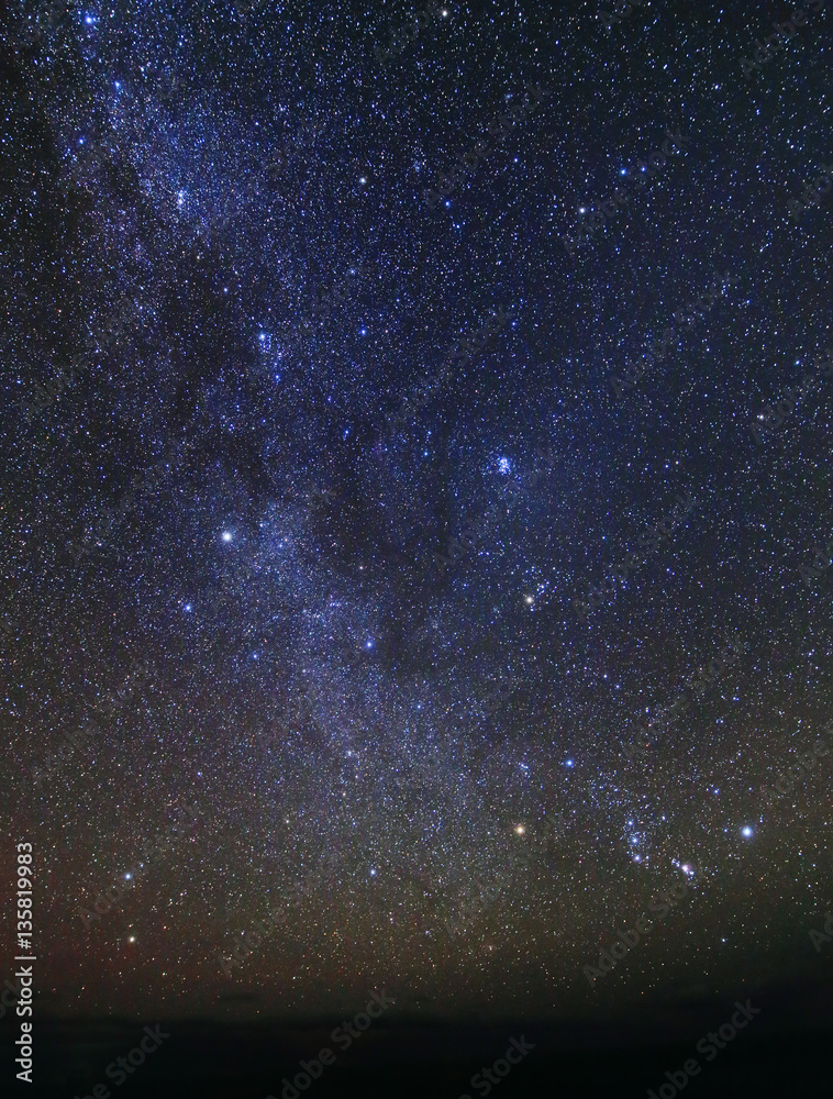 Fototapeta premium 北山崎の星空