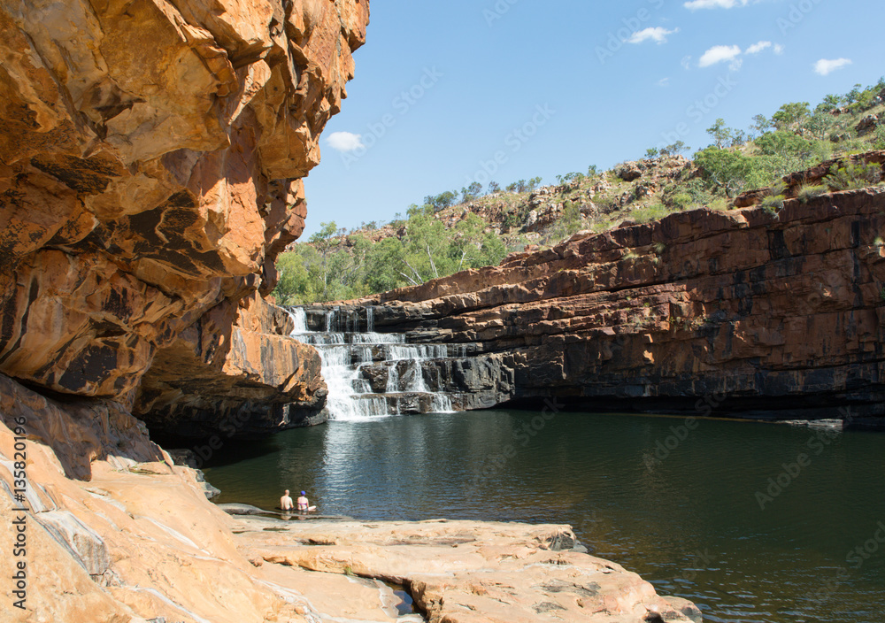Outback Australia: Bell Gorge waterfall, Kimberley, Western Australia