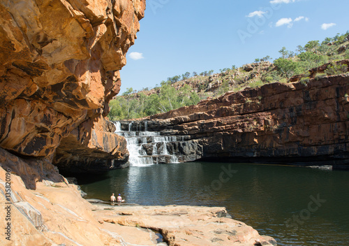 Outback Australia: Bell Gorge waterfall, Kimberley, Western Australia photo