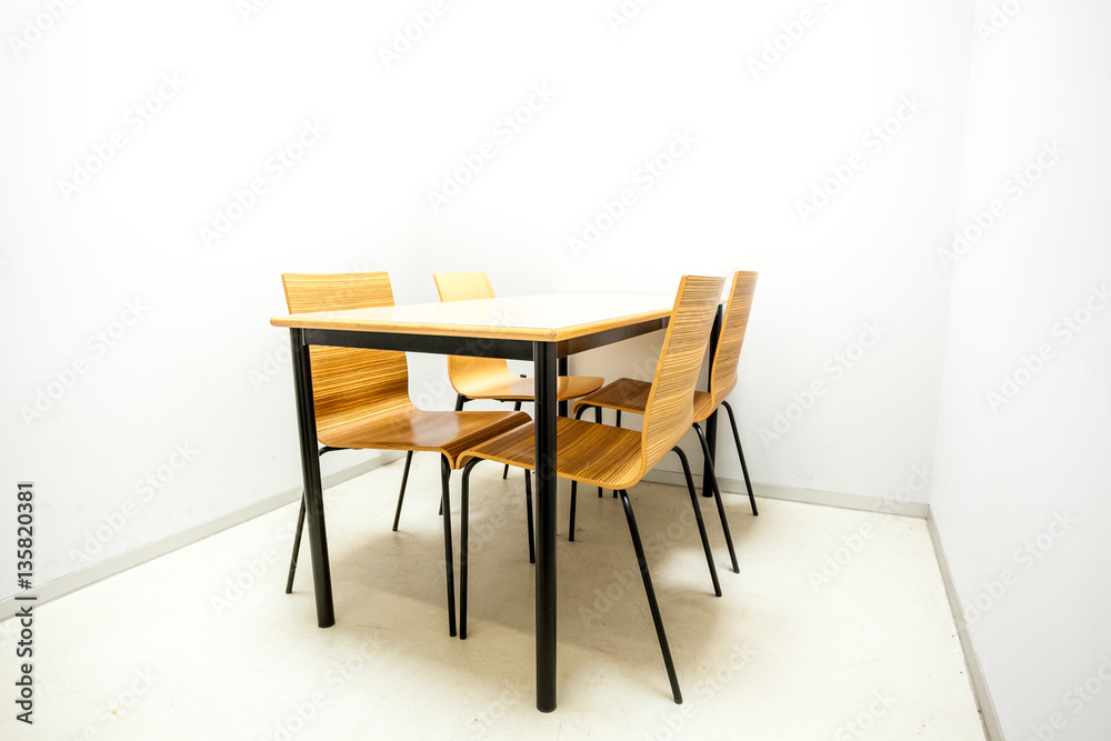 chairs and table chairs and table