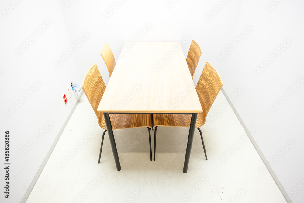 chairs and table