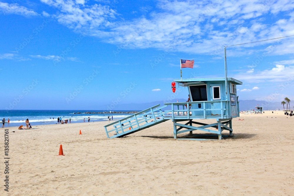 Fototapeta premium Los Angeles, plaża w Wenecji