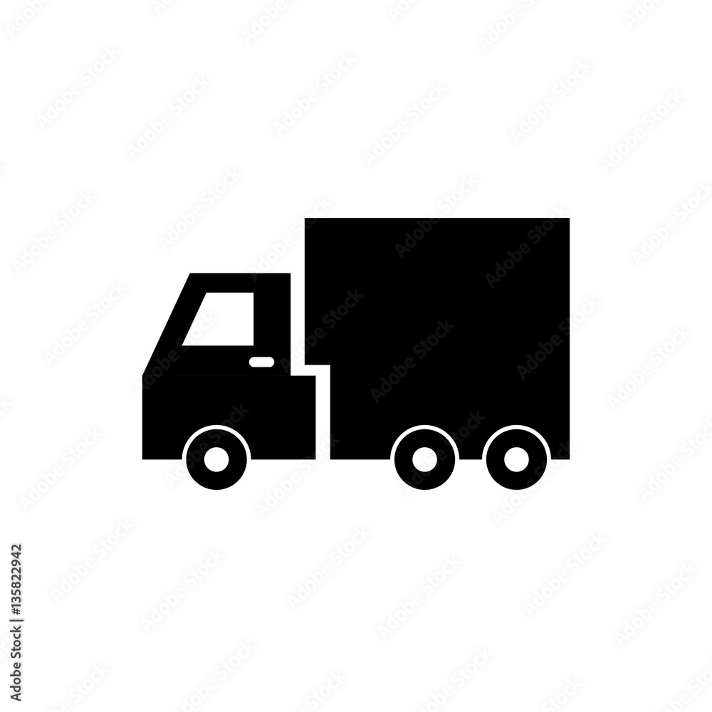 Delivery and logistics icon vector illustration graphic design