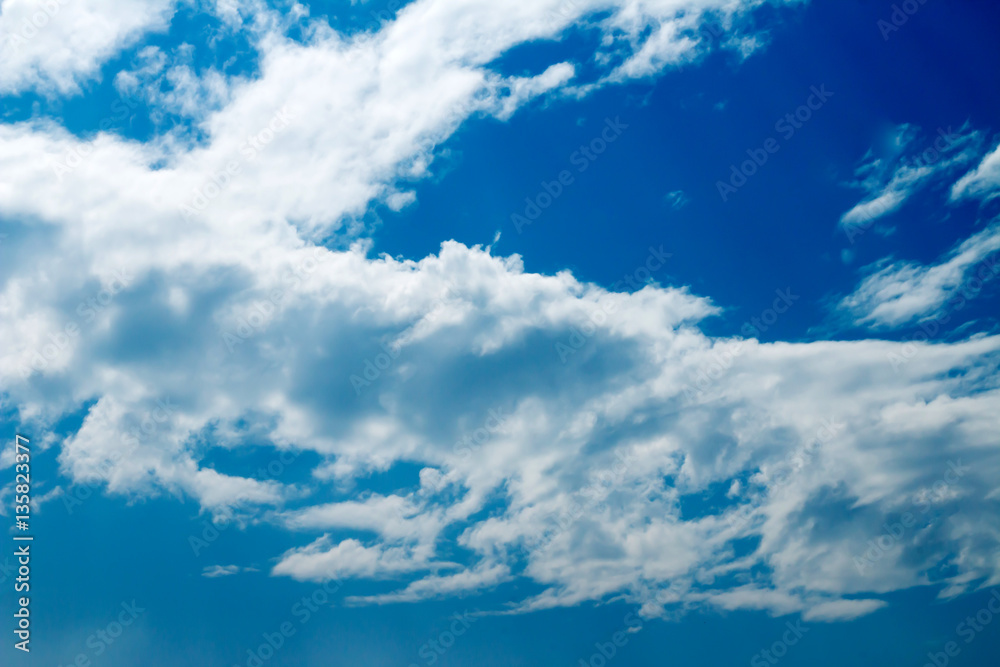 Obraz premium Sky with clouds