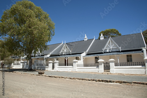 Matjiesfontein in the Central Karoo region of the Western cape South Africa. Terraced cottages in this historic town