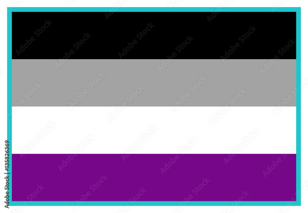 Asexual and Demisexual Pride Flag