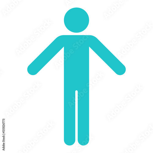 Man Sign With Hands Down