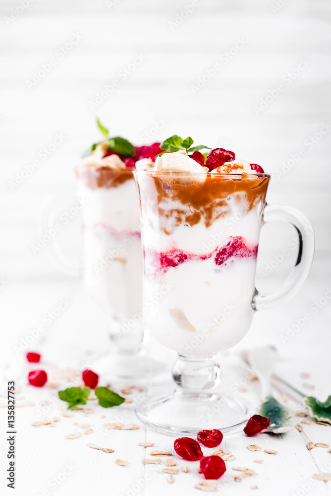 dessert in a glass dessert in a glass