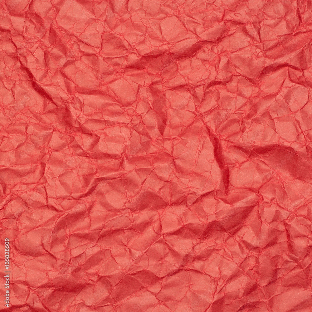 abstract background of crumpled red paper abstract background of crumpled red paper