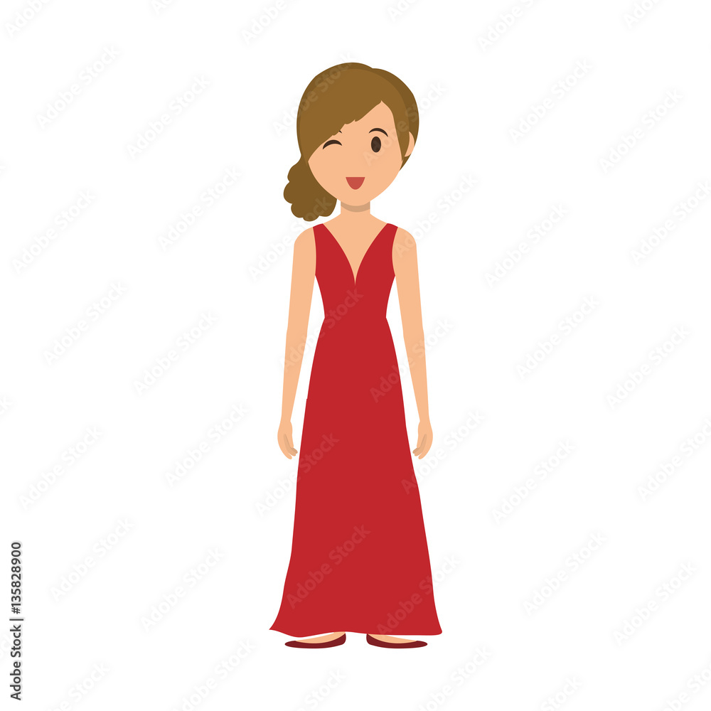 Woman cartoon isolated icon vector illustration graphic design Woman cartoon isolated icon vector illustration graphic design