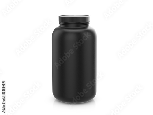Whey protein container