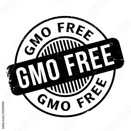Gmo Free rubber stamp. Grunge design with dust scratches. Effects can be easily removed for a clean, crisp look. Color is easily changed.
