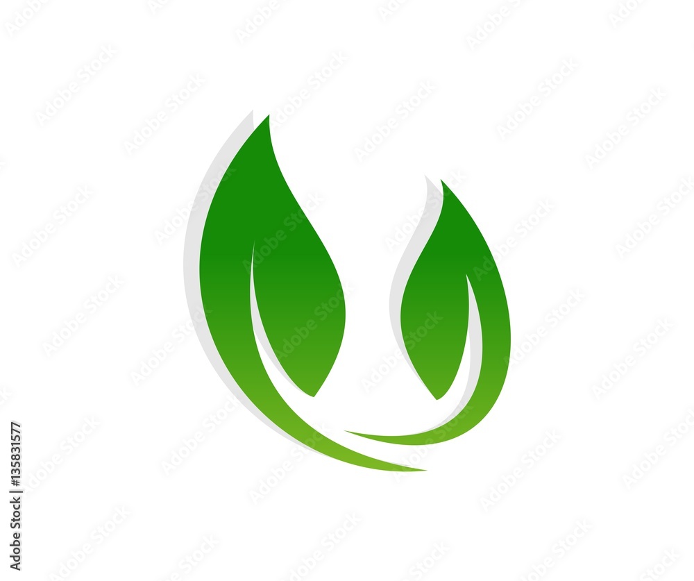 Leaf logo Leaf logo