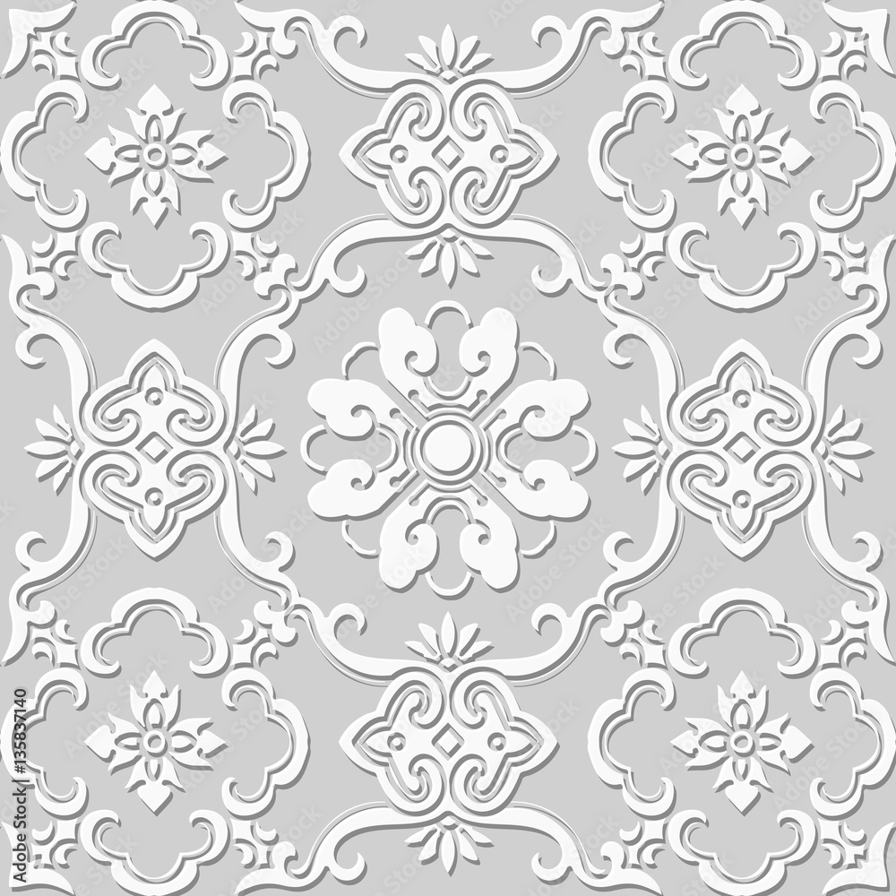 3D paper art pattern curve spiral cross flower 3D paper art pattern curve spiral cross flower