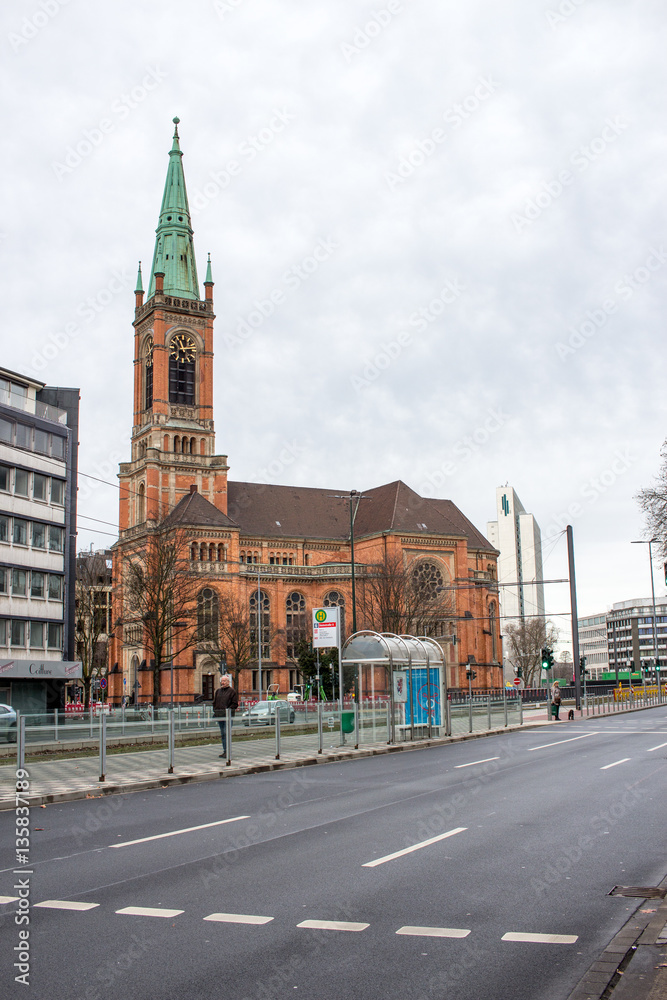 Fototapeta premium Johanneskirche Düsseldorf