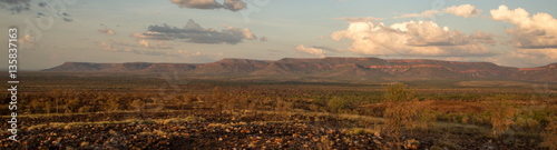 Outback Australia: Cockburn Ranges at sunset, Kimberley, WA