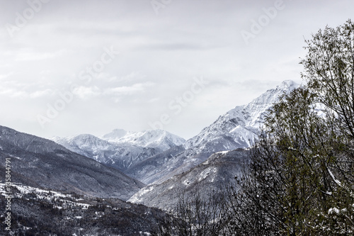 Montagne innevate della Valsusa © Edoardo