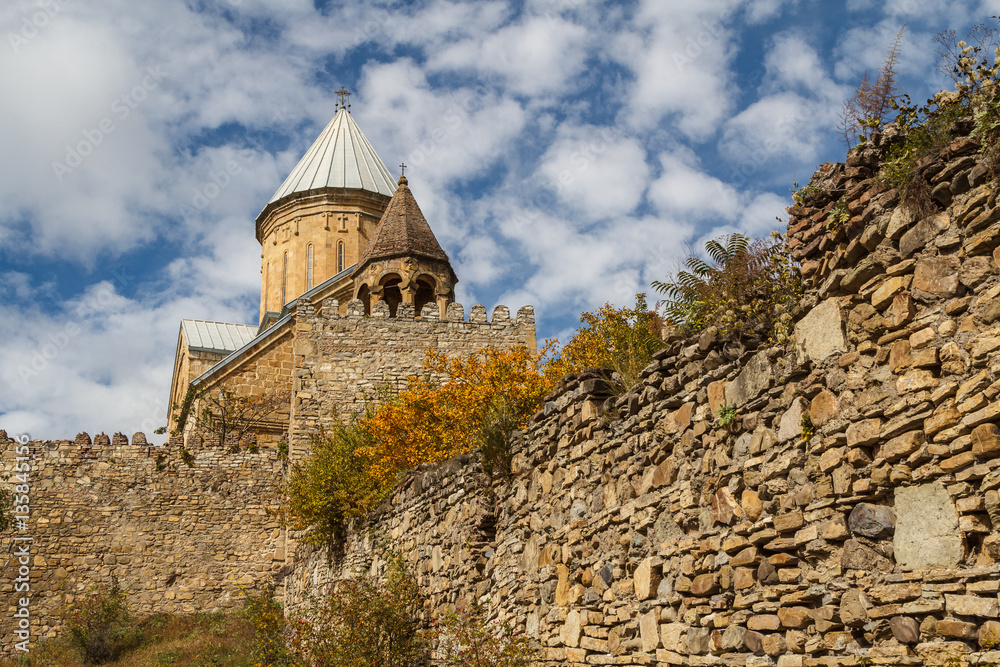 Medieval castle of Ananuri, Georgia