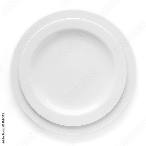 Basic white plates