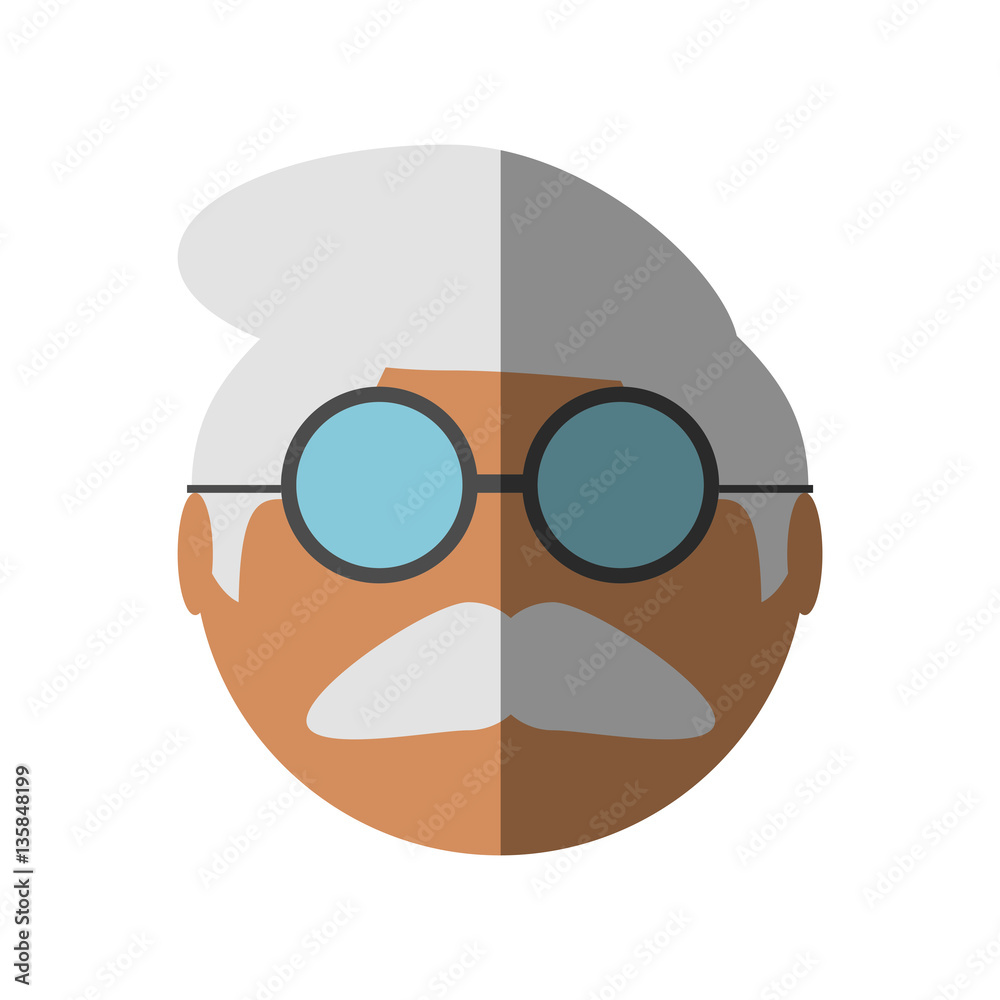 people face old man icon image design, vector illustration people face old man icon image design, vector illustration