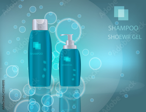 Glamorous Hair Care Products Packages on the sparkling effects