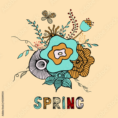 Spring card