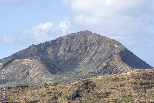 Koko Crater volcanic tuff cone on Oahu
