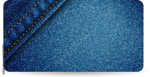 Blue jeans banner