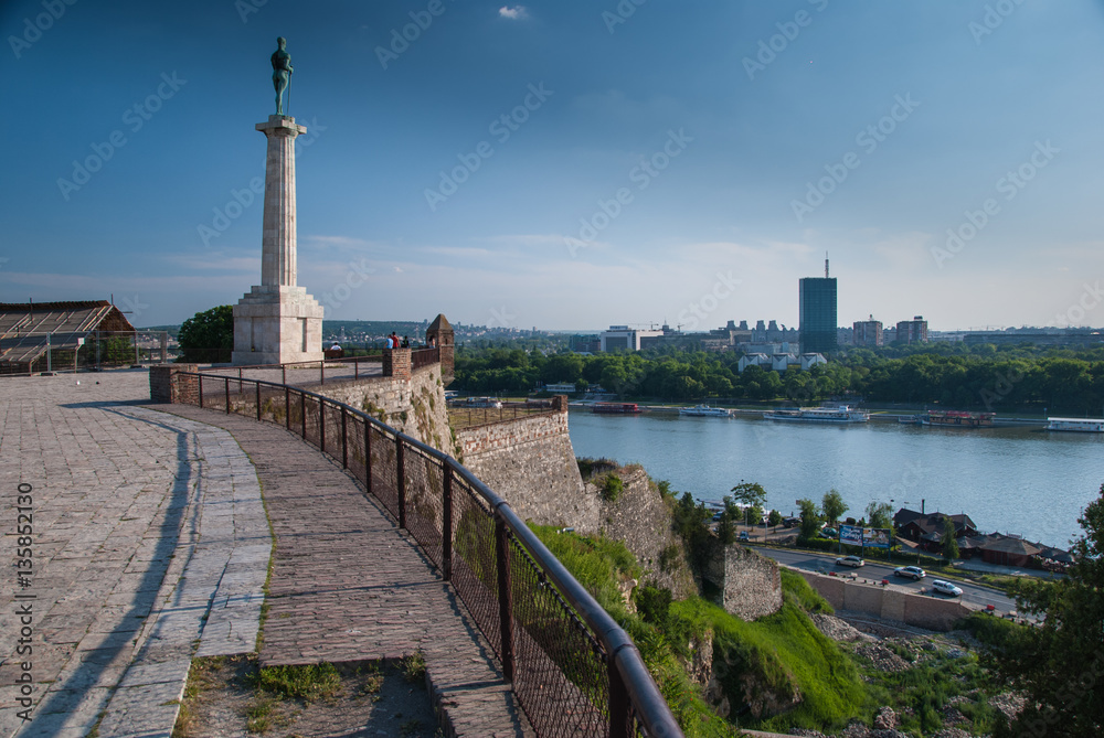 Statue of victory in Kalemegdan, Belgrade