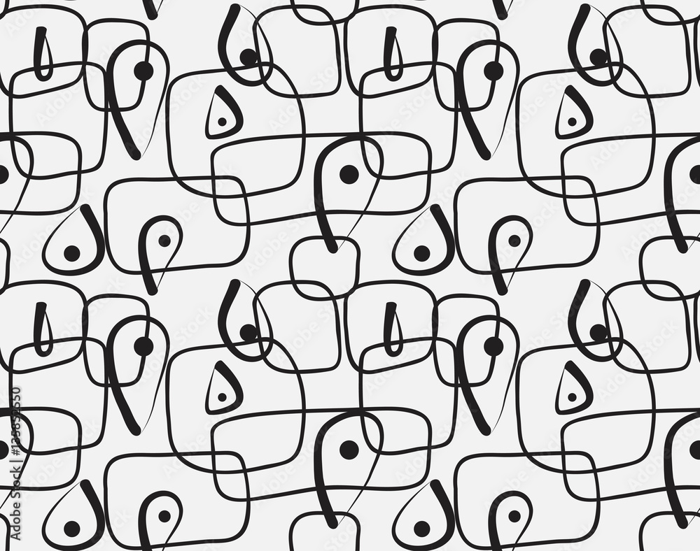 Fototapeta premium Abstract seamless pattern.