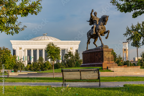 Konstfotografi Amir Timur Maydoni, in Tashkent, Uzbekistan