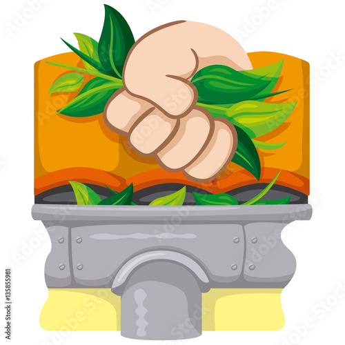 Hand cleansing gutted trough to prevent standing water, mosquitoes stilts and diseases. Ideal for informational and institutional related sanitation and care