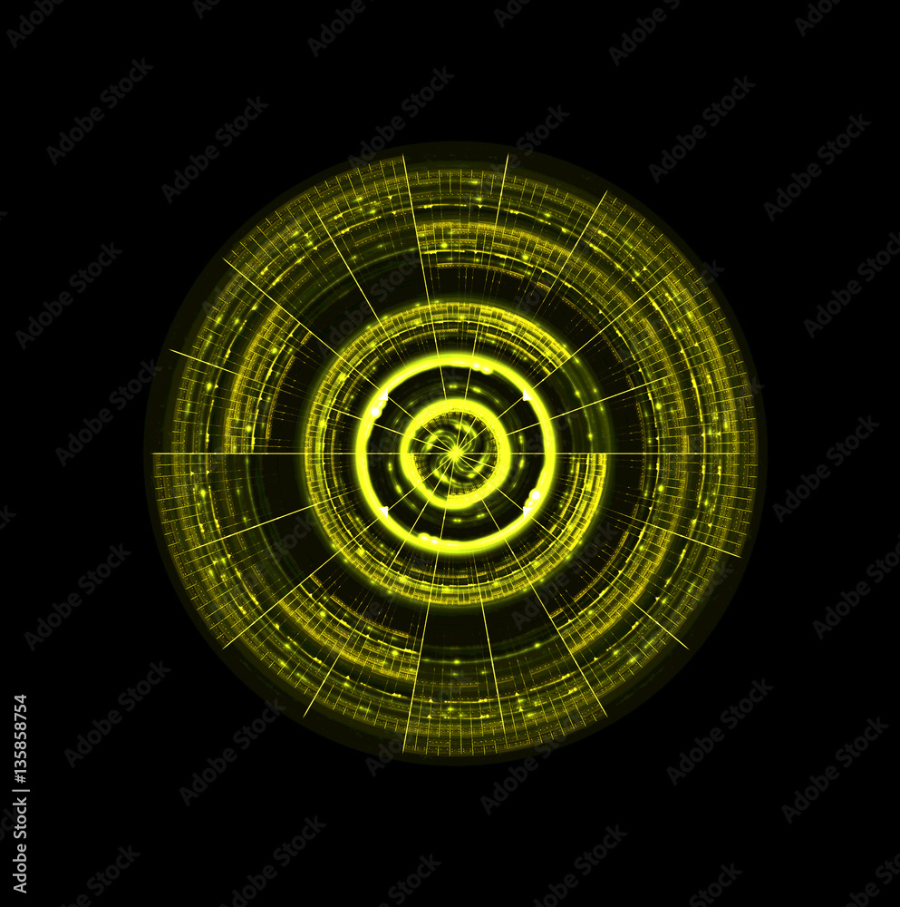 Knob, Adjustment Control - Fractal Art Knob, Adjustment Control - Fractal Art