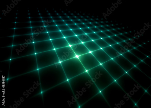 Fractal HiTech Infinite Tile  Background  - Fractal Art