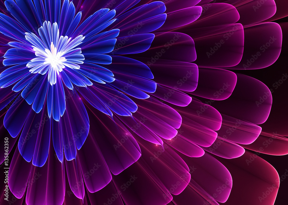 Fractal Pellucid Floral Background - Fractal Art Fractal Pellucid Floral Background - Fractal Art