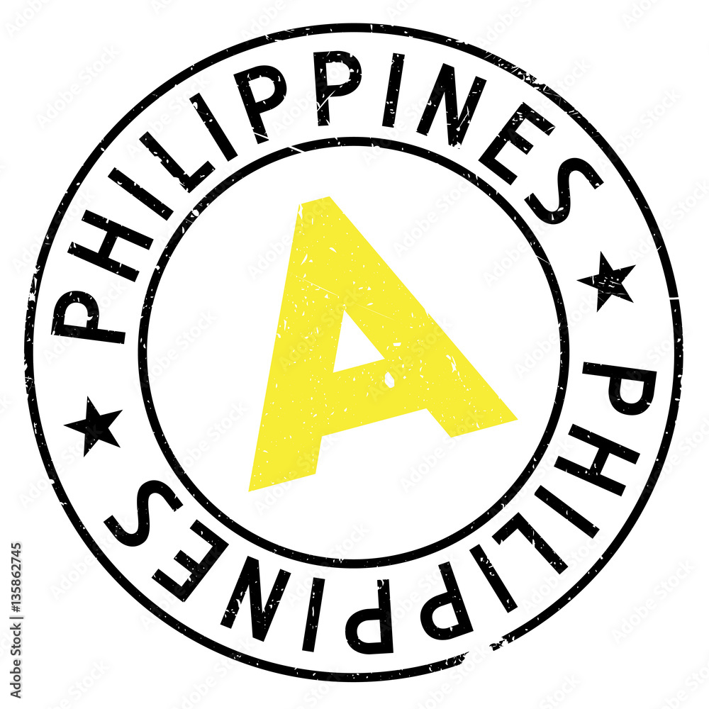 Philippines stamp. Grunge design with dust scratches. Effects can be easily removed for a clean, crisp look. Color is easily changed. Philippines stamp. Grunge design with dust scratches. Effects can be easily removed for a clean, crisp look. Color is easily changed.