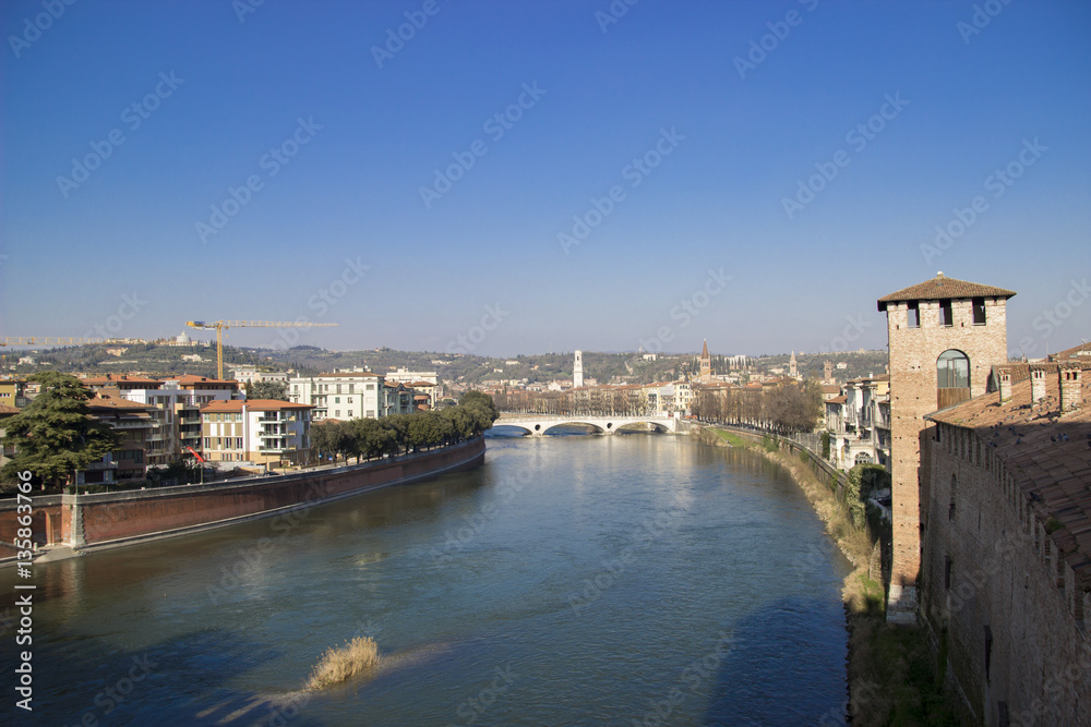 Paesaggio cittadino di Verona