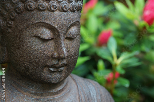 Photography Buddha in garden
