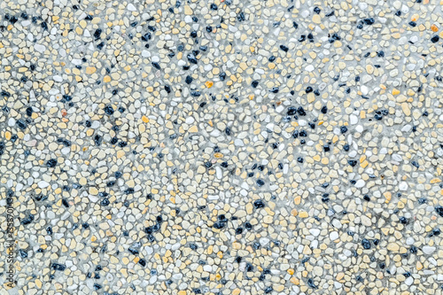 background detail and texture of pebble walkway